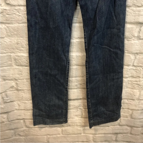 NWT Anthropologie Ottod'Ame Denim 29x35" Wide Leg Hi-Rise Blue Jeans - Picture 5 of 12